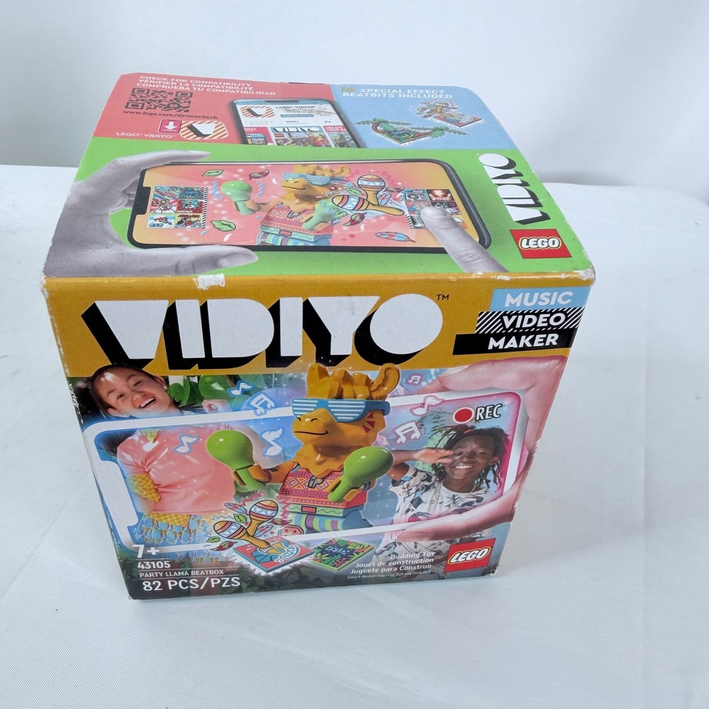 LEGO Vidiyo Party Llama BeatBox 43105 Music Video Maker 82 Pieces New Sealed